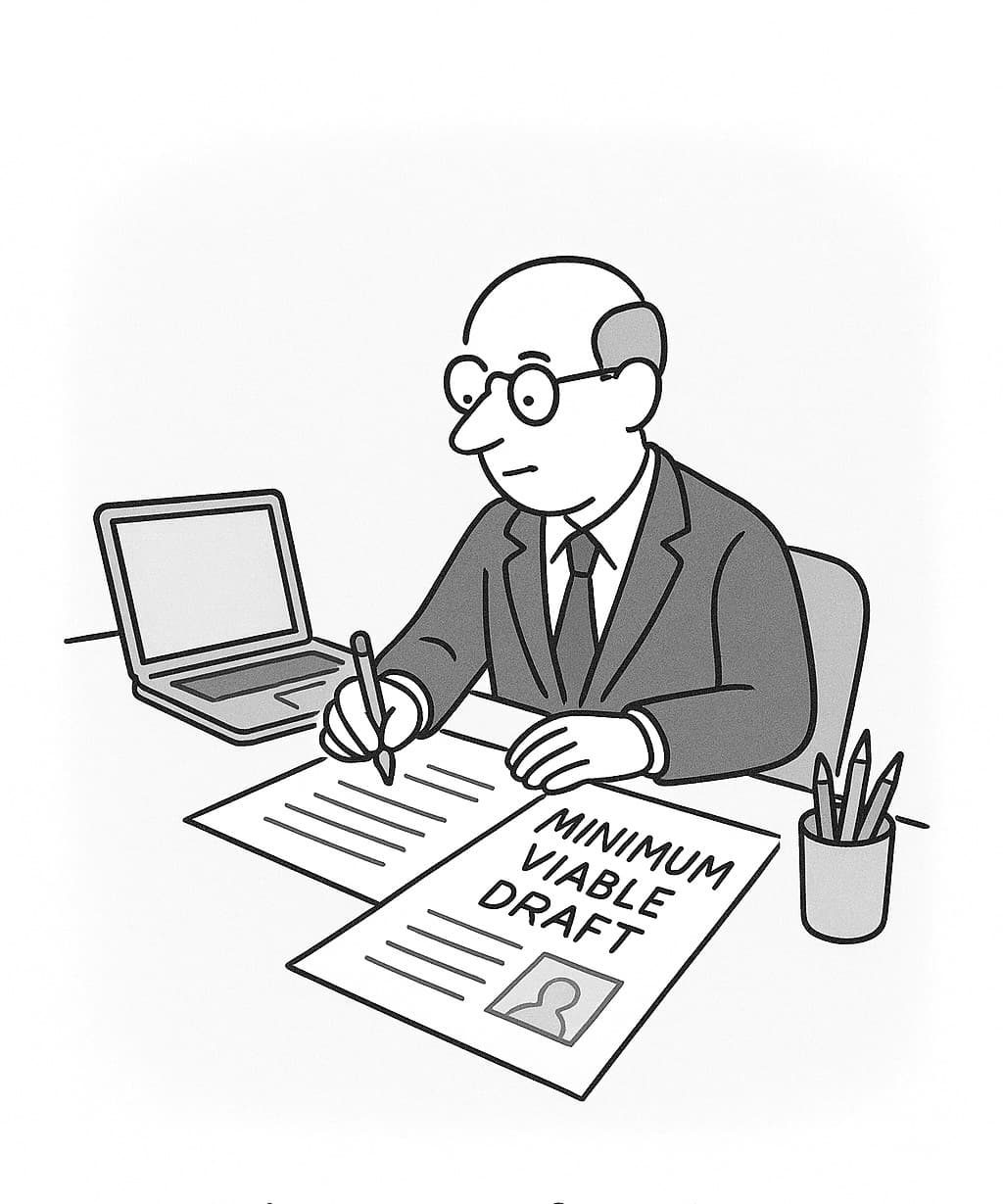 Minimum Viable Draft